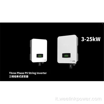 String da 20kw String PV Inverter in 3 fasi per energia solare